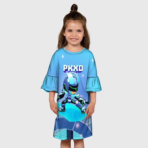 Детское платье Холодный новогодний PK XD / 3D-принт – фото 3