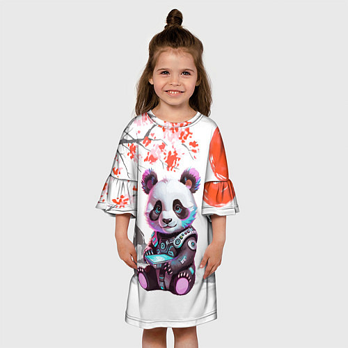 Детское платье Funny panda - China / 3D-принт – фото 3