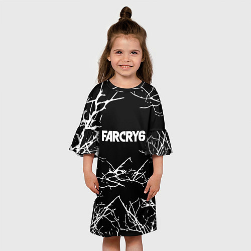 Детское платье Farcry ночь деревья гейм / 3D-принт – фото 3