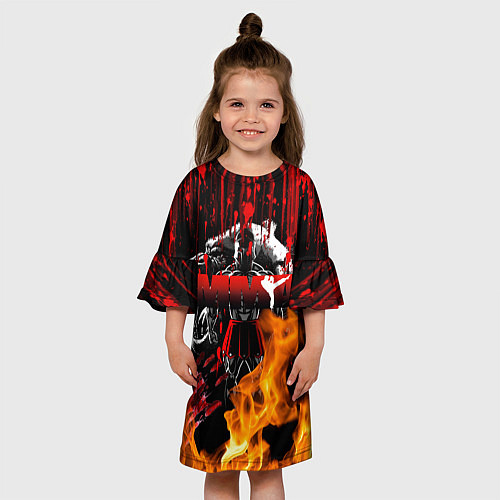 Детское платье Спартанец MMA / 3D-принт – фото 3