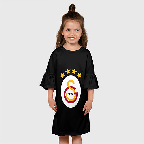 Детское платье Galatasaray logo fc / 3D-принт – фото 3