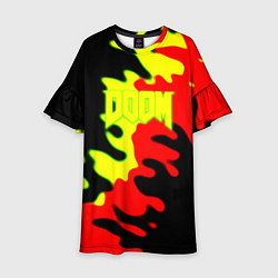 Детское платье Doom mars abstract
