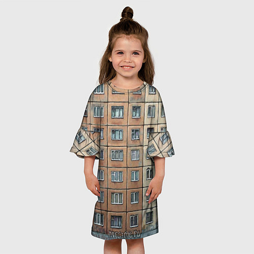 Детское платье Хрущевка / 3D-принт – фото 3