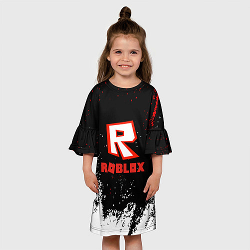 Детское платье Roblox текстура мобайл / 3D-принт – фото 3