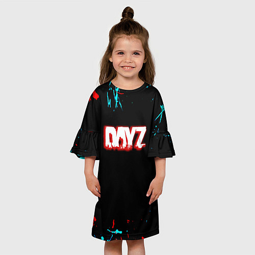 Детское платье DayZ краски / 3D-принт – фото 3