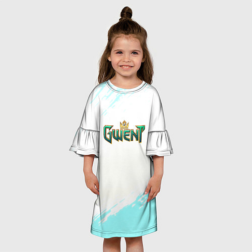 Детское платье Ведьмак гвинт / 3D-принт – фото 3
