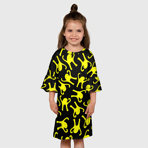 Детское платье Ъуъ съука pattern mem / 3D-принт – фото 3