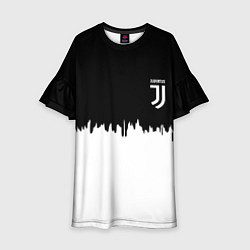 Детское платье Juventus белый огонь текстура