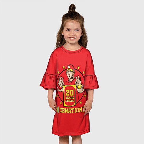 Детское платье Джон Сина - двадцатилетие / 3D-принт – фото 3