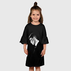 Платье клеш для девочки Thomas shelby x, цвет: 3D-принт — фото 2