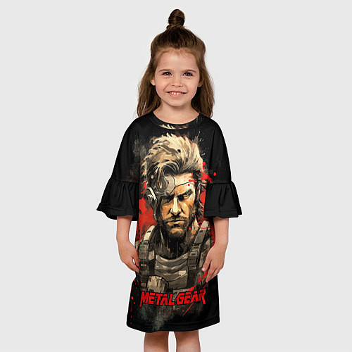 Детское платье Venom Snake Metal gear game / 3D-принт – фото 3