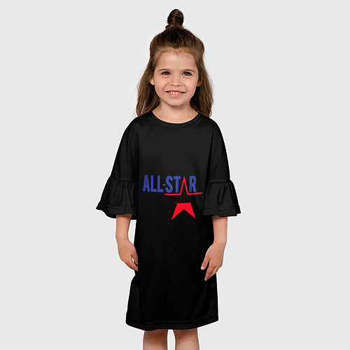 Детское платье All stars logo / 3D-принт – фото 3