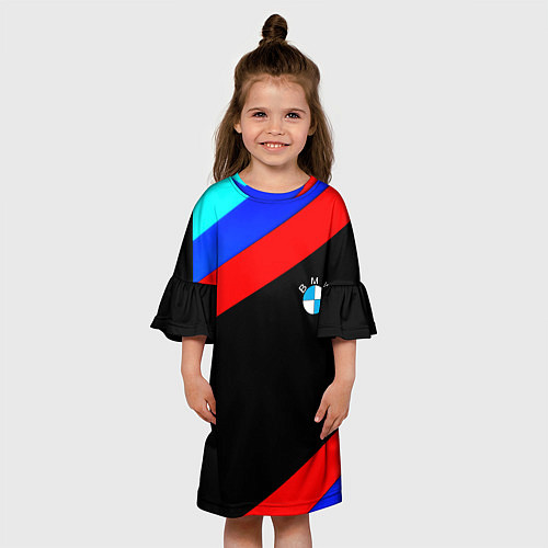 Детское платье BMW line sport / 3D-принт – фото 3