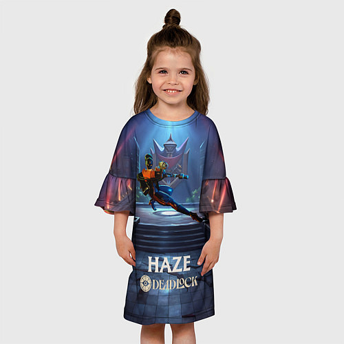 Детское платье Haze Deadlock / 3D-принт – фото 3