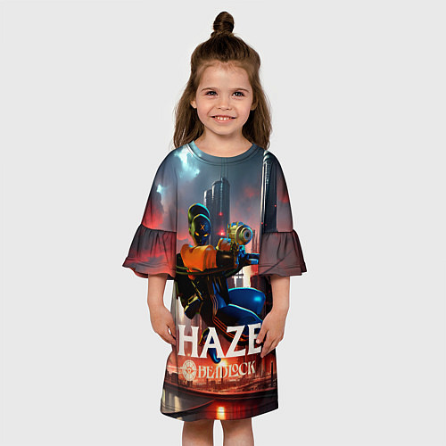 Детское платье Мгла Deadlock / 3D-принт – фото 3