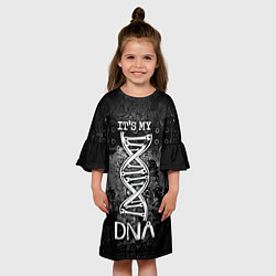 Платье клеш для девочки Its my DNA, цвет: 3D-принт — фото 2