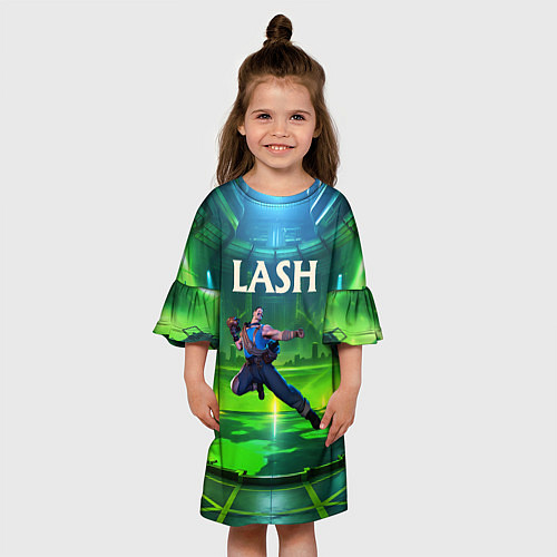 Детское платье Lash Deadlock / 3D-принт – фото 3