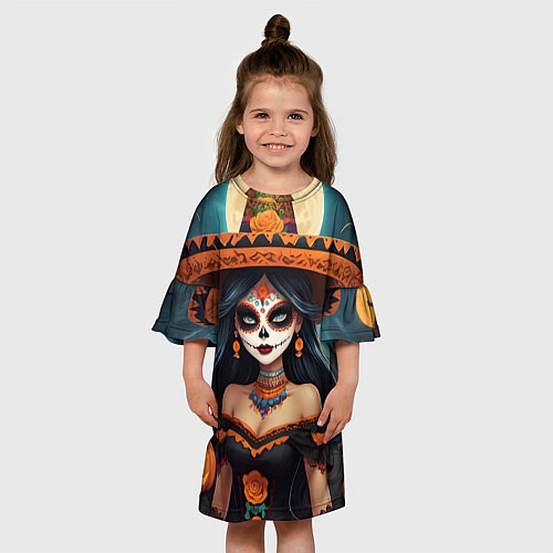 Детское платье Страшилки ведьмочка / 3D-принт – фото 3
