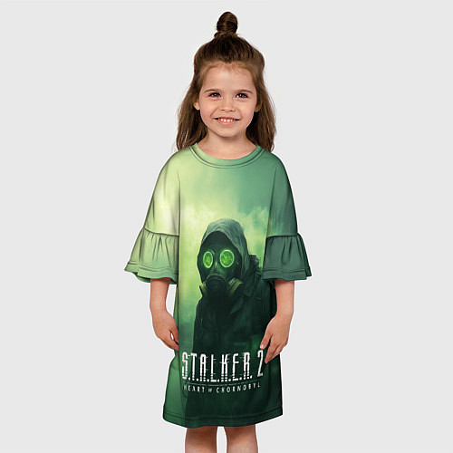 Детское платье Stalker 2 сердце Чернобыля / 3D-принт – фото 3