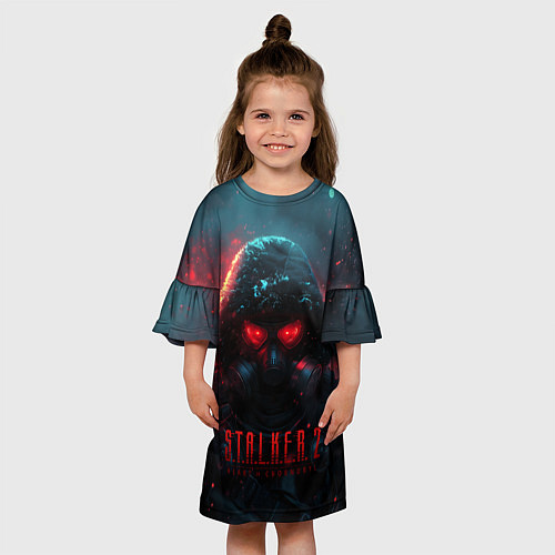 Детское платье Stalker 2 аномальная зона / 3D-принт – фото 3