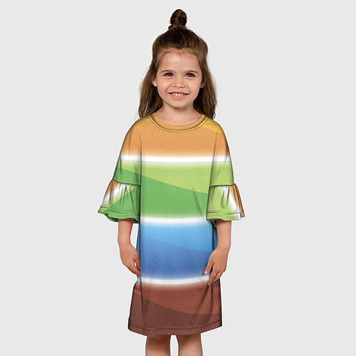 Детское платье Просвет / 3D-принт – фото 3