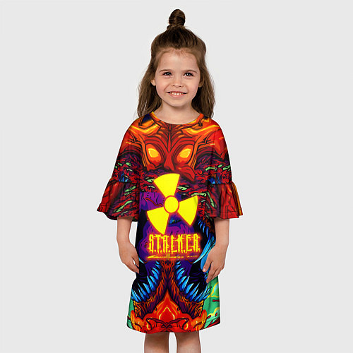 Детское платье Stalker монстр чернобыля / 3D-принт – фото 3