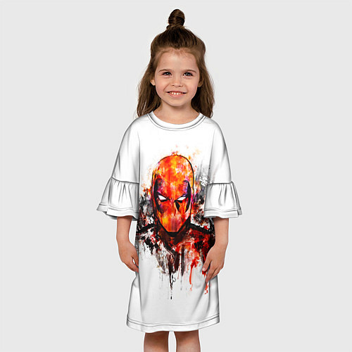 Детское платье Дэдпул краски / 3D-принт – фото 3