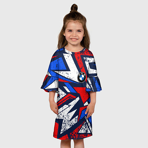 Детское платье BMW - m colors / 3D-принт – фото 3