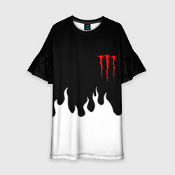 Детское платье Monster energy red logo
