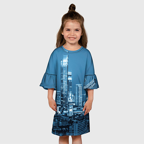 Детское платье City / 3D-принт – фото 3