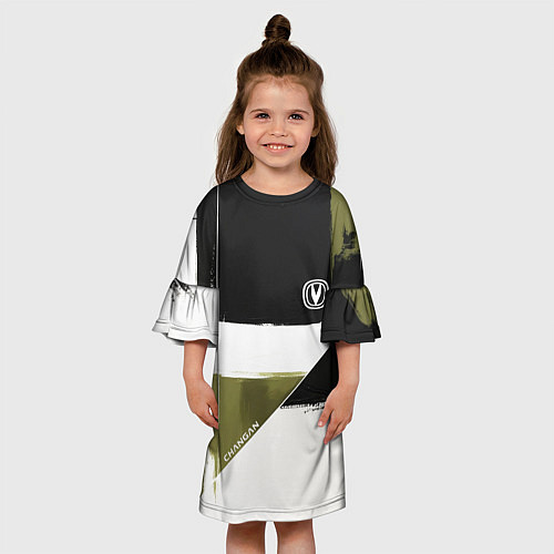 Детское платье Changan логотип / 3D-принт – фото 3