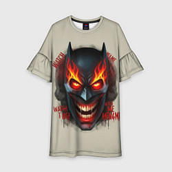 Детское платье Огенный Бэтмент