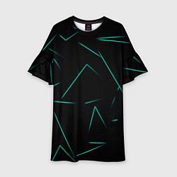 Детское платье Color turquoise line