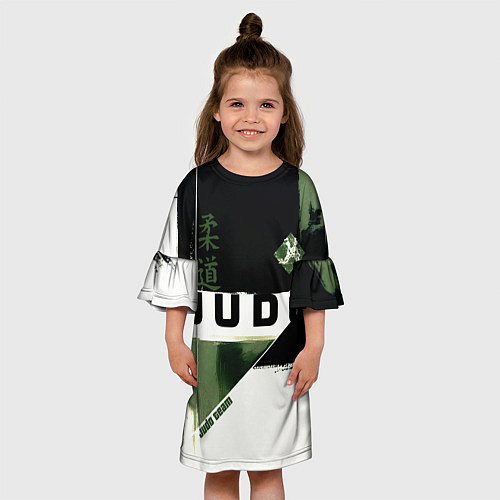 Детское платье Время дзюдо / 3D-принт – фото 3