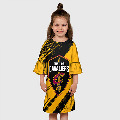 Детское платье Cleveland Cavaliers NBA / 3D-принт – фото 3