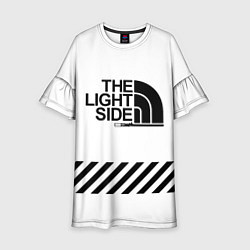 Платье клеш для девочки The light side, цвет: 3D-принт