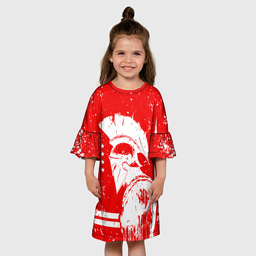 Детское платье Спартак - воин спарты / 3D-принт – фото 3