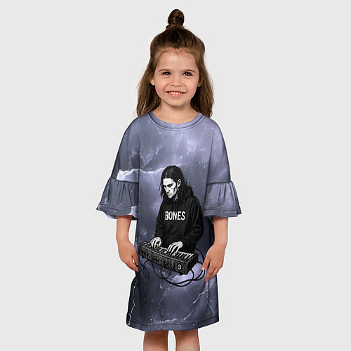 Детское платье Bomes клавишник / 3D-принт – фото 3