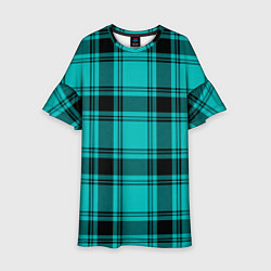 Детское платье Checkered blue