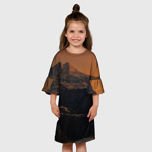 Детское платье Эльбрус / 3D-принт – фото 3