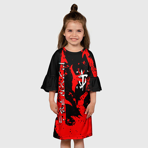 Детское платье Doom dark age dragon / 3D-принт – фото 3