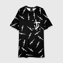 Детское платье Doom army