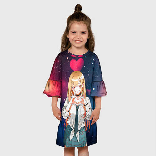 Детское платье Марин Китагава с любовью - Эта фарфоровая кукла вл / 3D-принт – фото 3