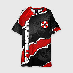 Детское платье Umbrella corp - разрывы
