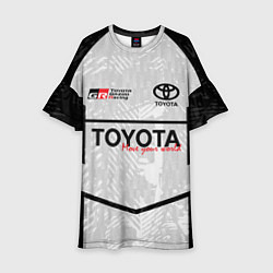 Платье клеш для девочки Тайота спортивный, цвет: 3D-принт