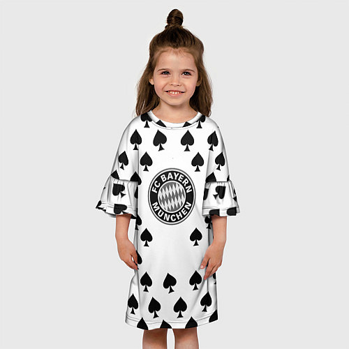 Детское платье Bayern Mnchen пики / 3D-принт – фото 3