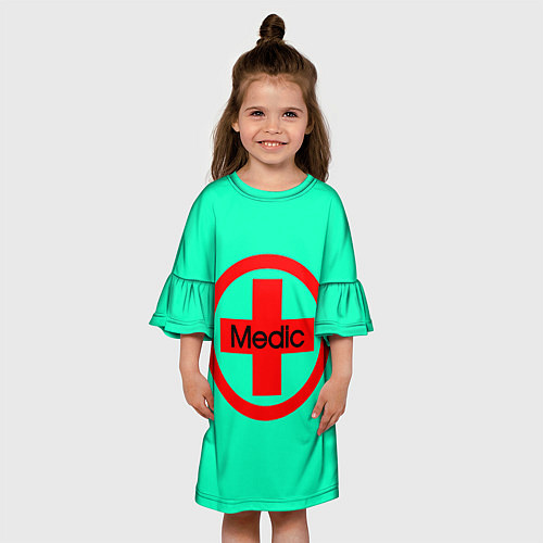 Детское платье Medic / 3D-принт – фото 3