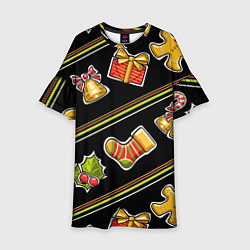 Детское платье Рождественский дух