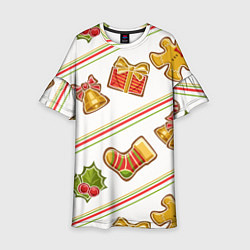 Детское платье Рождественский дух