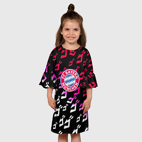Детское платье Бавария Мюнхен jojo anime / 3D-принт – фото 3